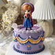 Disney Princess Frozen Theme Cake Decoration Anna Elsa Cake Topper for Kids Girls Baby Shower