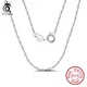 ORSA JEWELS Italian 925 Sterling Silver Chain for Pendant Necklaces 1.5mm Twisted Curb Singapore