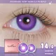 EYESHARE New Anime Colored Contacts Lenses for Eyes Cosplay Blue Eye Contact Lenses Purple Colorful