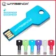 WANSENDA Key USB Flash Drive Waterproof Pen Drive 128GB 64GB 32GB 16GB 8GB Pendrive Memory Disk 2.0