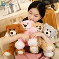 Plush Toy For Children Cartoon Colorful Teddy Bear Stuffed Plush Animal Bear Doll Kids Baby Birthday