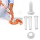 Filling Meat Tubes Filling Funnel Sausage Stuffer Filling Tubes with Base DIY Sausage Maker Meat