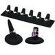 Ring Jewelry Display Stand Holder Black Velvet Finger Cone Fingertip Ring Stand Display Storage