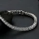 100% 925 Silver White Tennis Bracelets For Women Wedding Bride Band Party Jewelry Shiny Full CZ