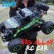 ZWN 1:12 / 1:16 4WD RC Car With Led Lights 2.4G Radio Remote Control Cars Buggy Off-Road Control