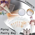 Disposable Pastry Bag Piping Bag Icing Fondant Cream Squeeze Cream Bag Dessert Decorators Pastry Tip