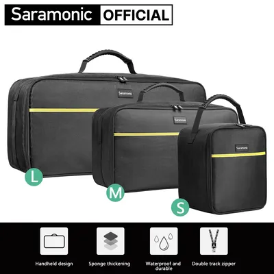 Saramonic Witalk Soft Case Portable Large-capacity Storage for Witalk Full-Duplex Wireless Intercom Communication Headset System
