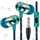 Wired In-ear Earphone In Ear Noise Cancellation Ergonomic Design Stereo Sports Music Headphones For