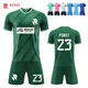 New Season Football Jersey Suit For Men Children DIY Custom 23/24 Hot Sell Quick Dry Boys Teenagers