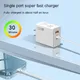 Mobile Phone Charger Wall 120W Fast Charging Head Type-c PD Charging Head EU UK US Plug Standard