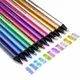 Brutfuner 12 Colors Metallic Colored Pencils Soft Wood Drawing Pencil Sketch Pencil For Artist