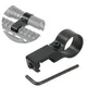 1" Offset Picatinny Flashlight Mount Quick Release Picatinny Rail Ring Mount Weapon Light Mount