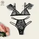 3 Color Sexy Lingerie Set Sexy Women's Underwear Set Lace Bra And Panty Set Embroideried Brassiere