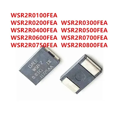 WSR-2 2W 1% 0.01R 0.01Ω DALE 4527 75PPM 0.02R 0.03R 0.04R 0.05R 0.06R 0.06Ω 0.07R 0.05Ω Current