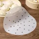 100pcs 24cm / 9.45in air fryer baking paper liner disposable oil-proof and waterproof cooking