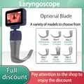 Video Laryngoscope Reusable Sterilizable Blades color TFTLCD Digital Video Laryngoscope 6 Stainless