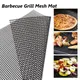 Non-stick Barbecue Mesh Mat Reusable Heat Resistance BBQ Baking Net Pad Kitchen Cooking Smoker Mat