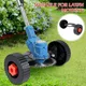 Detachable Lawn Mower Wheel Adjustable Support Wheel For Improving Work Efficiency Mower Maintenance