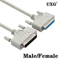 3M 5m 10m DB25 25Pin Male To Female M/F Parallel LPT Cable 1.5m 5FT DB25 To DB25 Cable For Laser