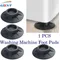 Anti Vibration Rubber Feet Pads Floor Mat Elasticity Black Protectors Furniture Washing Machine Non