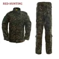 Desert & Jungle Outdoor Camouflage Uniform Tactical Uniform Combat Hunting Suit BDU Training Jacket