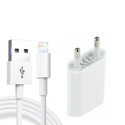 Original EU USB Charger Cable for iPhone 7 8 14 Plus 6 6S X XR XS Max 11 12 13 Pro SE Fast Charging Cable for Apple Accessories