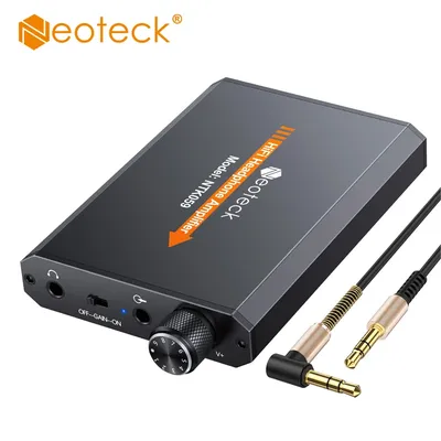 Neoteck Amplfiers Headphone Earphone Amplifier Portable Aux In Port For Phone Android Music Player