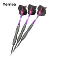 Steel Tip Darts 3Pcs Indoor Sports Professional 20g Hard Darts Throwing Movement Dart Purple Darts