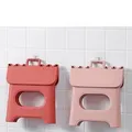 Plastic Step Stool Portable Folding Chair Small Bench Stool