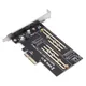 Add On Cards PCIE to M2/M.2 Adapter SATA M.2 SSD PCIE Adapter NVME/M2 PCIE Adapter SSD M2 to SATA