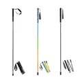 Ultra Light Weight Trekking Poles Foldable Hiking Sticks Carbon Fiber Hiking Poles Walking Sticks