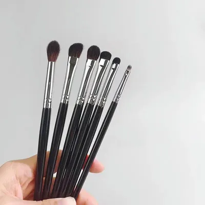 1pc Goat Hair Basic Eyeshadow Makeup Brushes Angled Eye Shadow Make Up Brush set Eye Pro Daily cosmetic Kit Brush