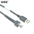 Usb 2.0 a rj45 simbolo scanner di codici a barre cavo USB LS1203 LS2208 LS4208 LS3008 CBA-U01-S07ZAR miglior prezzo all'ingrosso