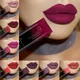 2019 Hot Waterproof Liquid Lip Gloss Metallic Matte Lipstick Cosmetic Sexy Batom Mate Lip Tint