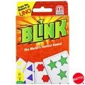 Mattel Geams UNO Blink Card Game Family Funny Entertainment Board Game Poker Playing Card Kids Toys