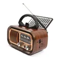 AM FM Portable Radio Operated By USB Cable/Solar Panels Rechargeable Radios Player 3 Band Radio For