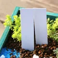 100Pcs/lot Garden Plastic Plant Labels Labels Tray Plant Tags Nursery Markers Flower Pots Seedling