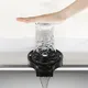 Automatic High Pressure Cup Washer Faucet Glass Rinser Glass Cup Washer Bar Beer Milk Tea Cup