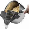 1pc Strainer Pot Strainer Adjustable Clip On Strainer For Pots Pans And Bowls Kitchen Pot