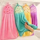 1pcs Hand Towel Soft Absorbent Drying Towel Hanging Hand Drying Towel Multifunctional Household