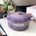 Best Sell 24cm White Enamel Cast Iron Pot Kitchen Gift Cookware Household Stewing Boiling