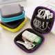 Mini Portable Earphone Bag EVA Coin Purse Headphone Usb Cable Case Storage Box Wallet Carrying Pouch