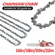 16/18/20/22 inch Chainsaw Chain 325 Pitch.058 Gauge Saw 64/72/76/86 Drive Link Garden Tool For Many