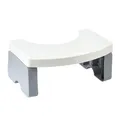 Children White Step Stool Adults Elderly Toilet Bathroom Low Step Stool Foot Plastic Tabouret