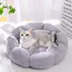 Unique Flower-Shaped Dog Mat for Comfortable Sleep Pet Bed for Indoor and Outdoor Use