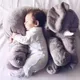 40cm/60cm Soft Comfort Elephant Plush Toy Accompany Sleeping Baby Sleep Child Pillow Leather Shell