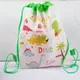 4/8/12Pcs Dinosaur Theme Party Drawstring Bags School Backpack Toy Storage Bag for Kids Birthday