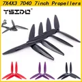4PCS YSIDO YSProp 7X4X3 7040 7inch 3 blade/tri-blade Propeller (2CW+2CCW) Poly Carbonate for Mark4