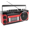 Portable Vintage Retro USB AM/FM/SW Multiband Radio Stereo Wireless Bluetooth Boombox Mp3 Audio