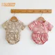 Ysubest Summer Infant Kids Baby Girls Short Sleeve Daisy Printing T-shirt+Shorts Clothing Sets Newborn Baby Girls Suits Clothes